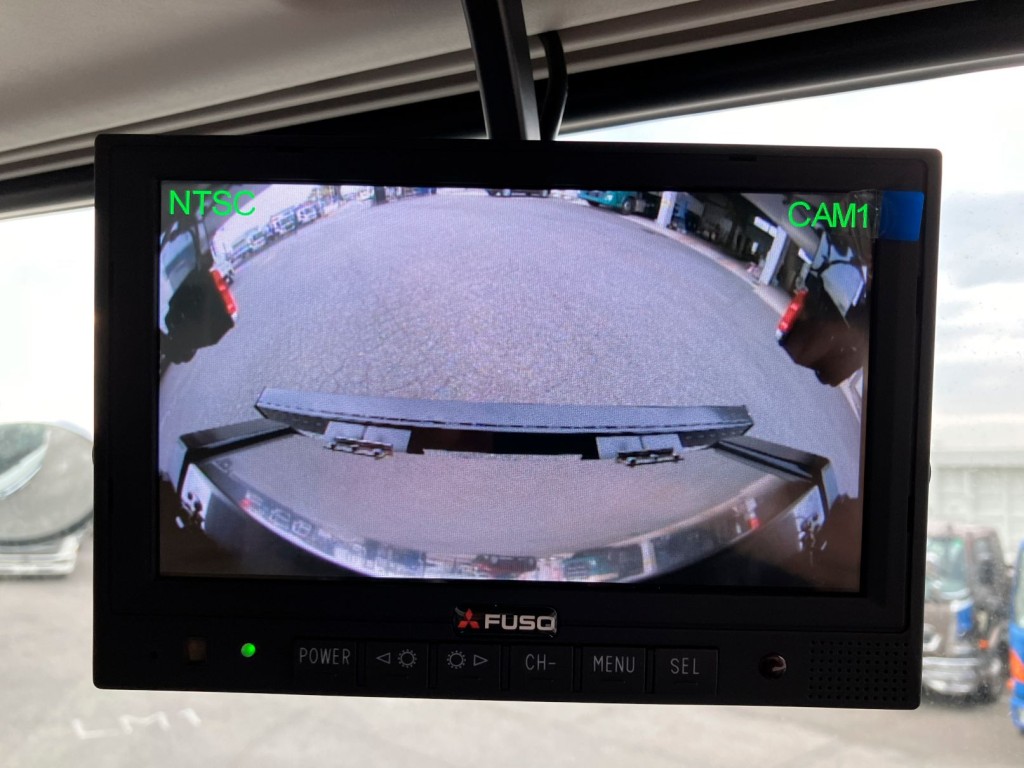 液晶バックモニター付きです。|三菱 スーパーグレート 2PG-FV80VYの写真21