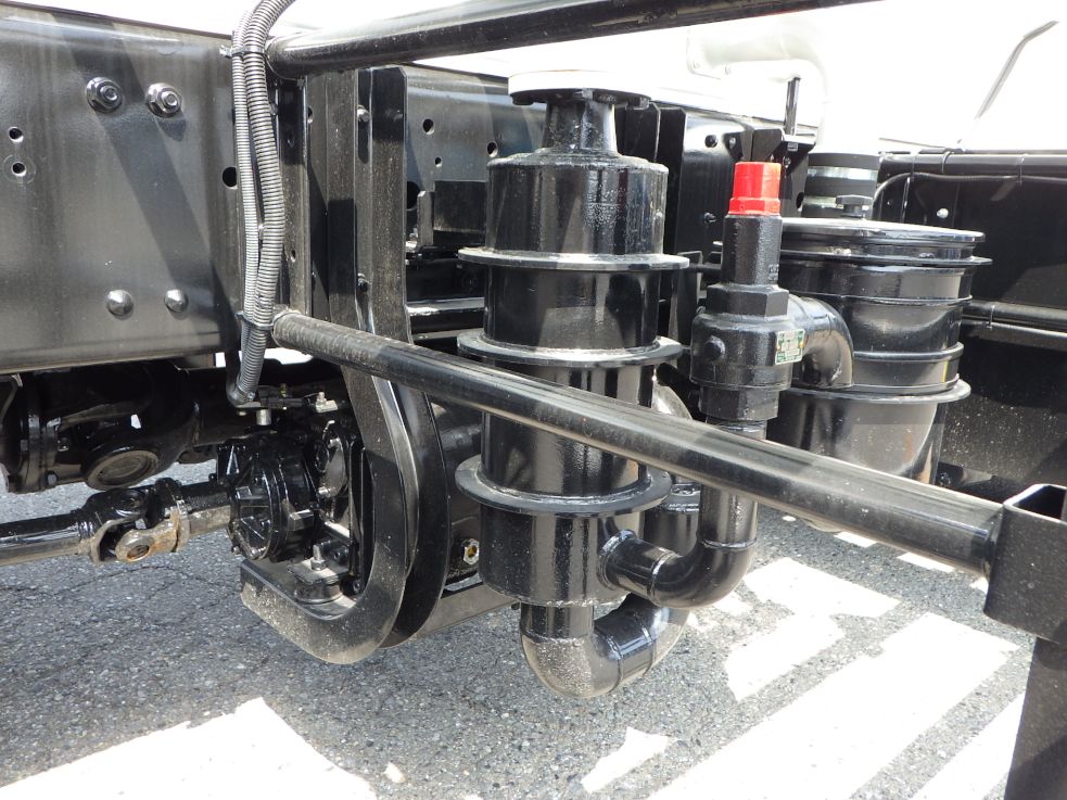 コンプレッサーの状態です。|三菱 スーパーグレート 2PG-FU84GZの写真18