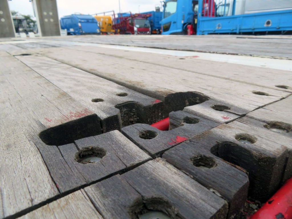 床板に少し段差があります。|花見台  HFT265Eの写真45