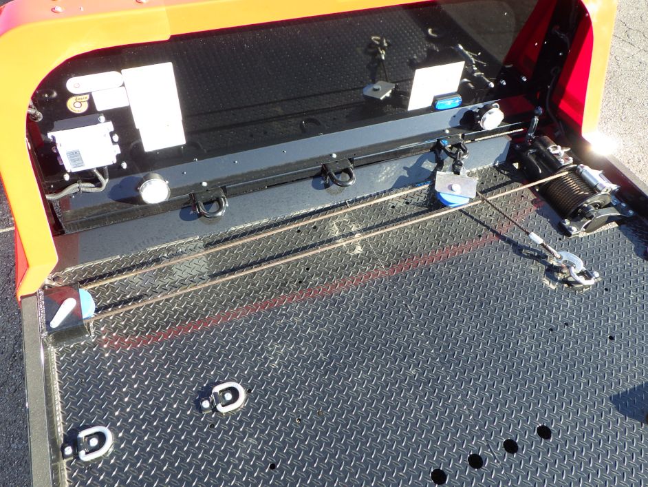 荷台前方ウインチの状態です。|マツダ ダイナ 2TG-LPR88AM(2WD)の写真10