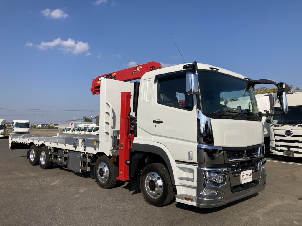 三菱スーパーグレートの未使用車セルフクレーンです。|三菱 スーパーグレート 2KG-FS70HZの写真2