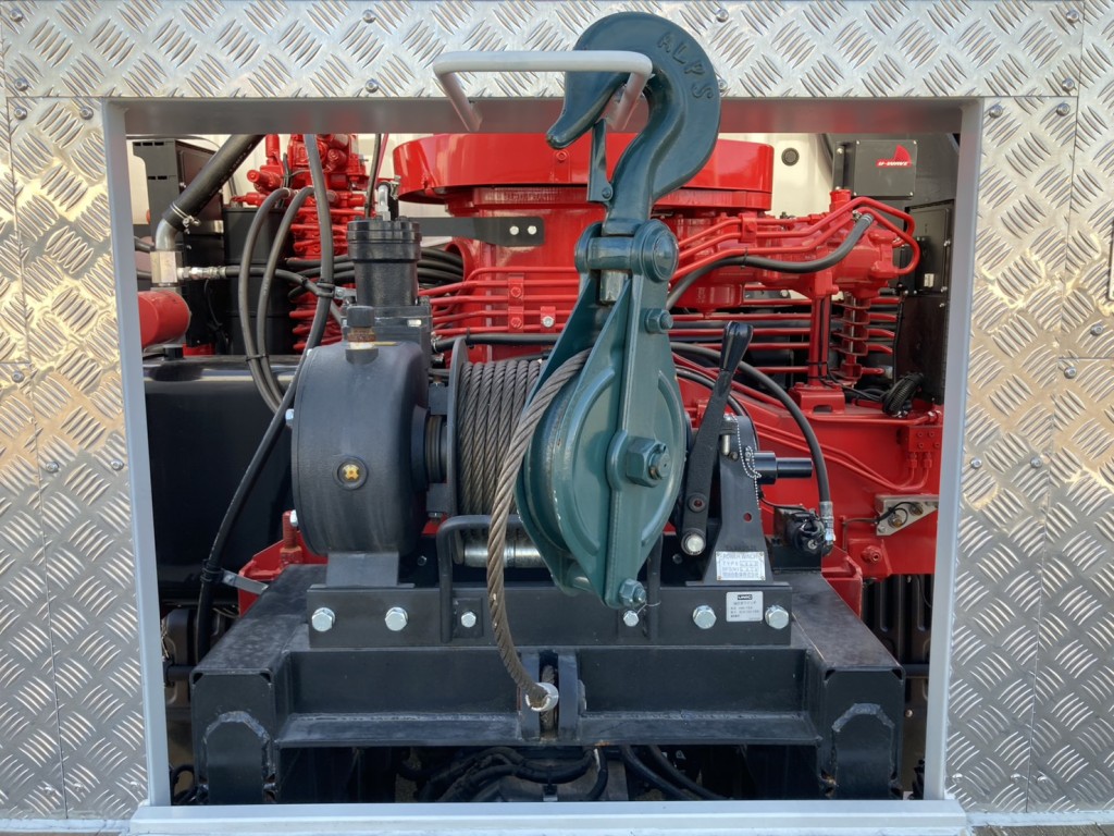 ウインチです。|三菱 スーパーグレート 2KG-FS70HZの写真18