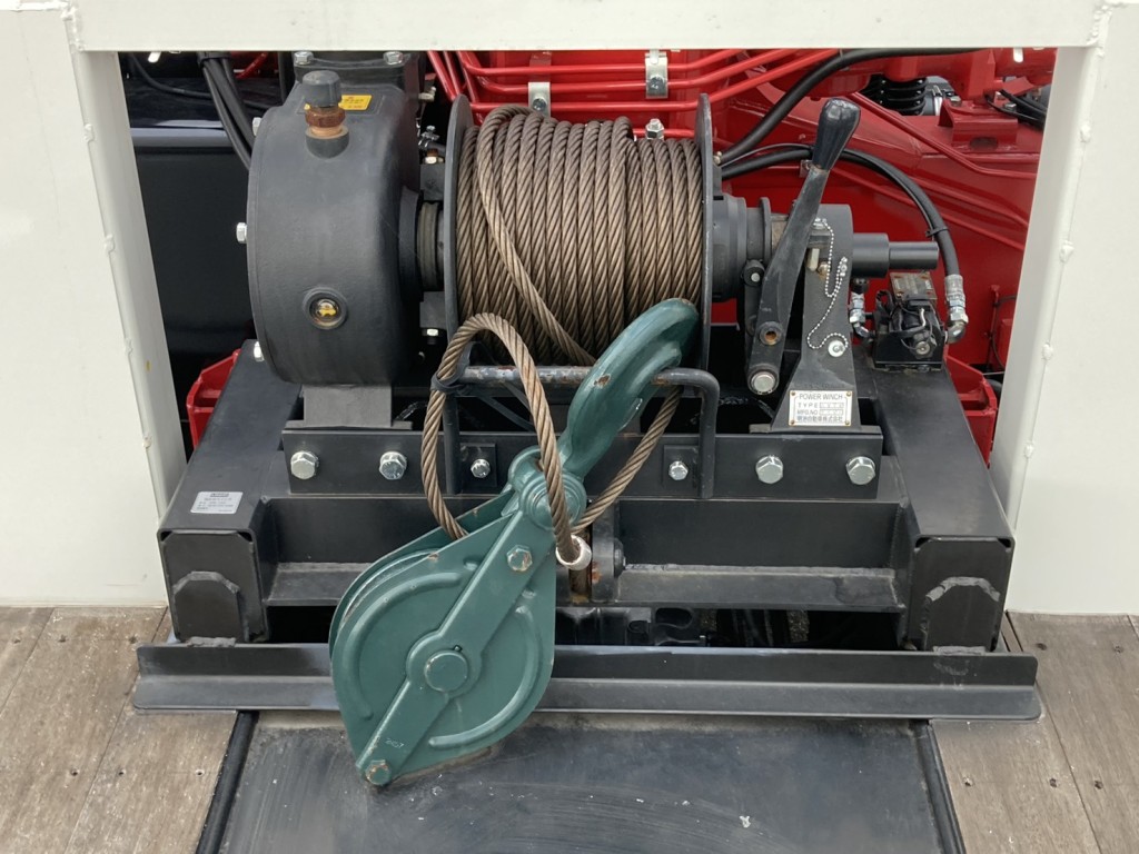 ウインチです。|日野 レンジャー 2DG-GK2ABAの写真16