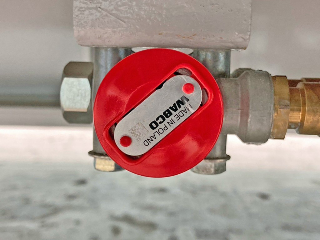 駐車ブレーキです。|トレクス PLR430の写真21