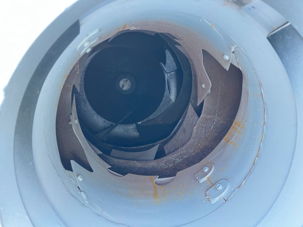 ドラム内部の状態です。|三菱 ファイター 2KG-FK72F(2WD)の写真10