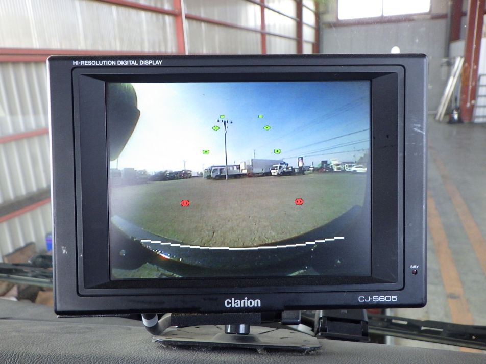 液晶バックモニター付きです。|三菱 スーパーグレート 2PG-FV70HYの写真16