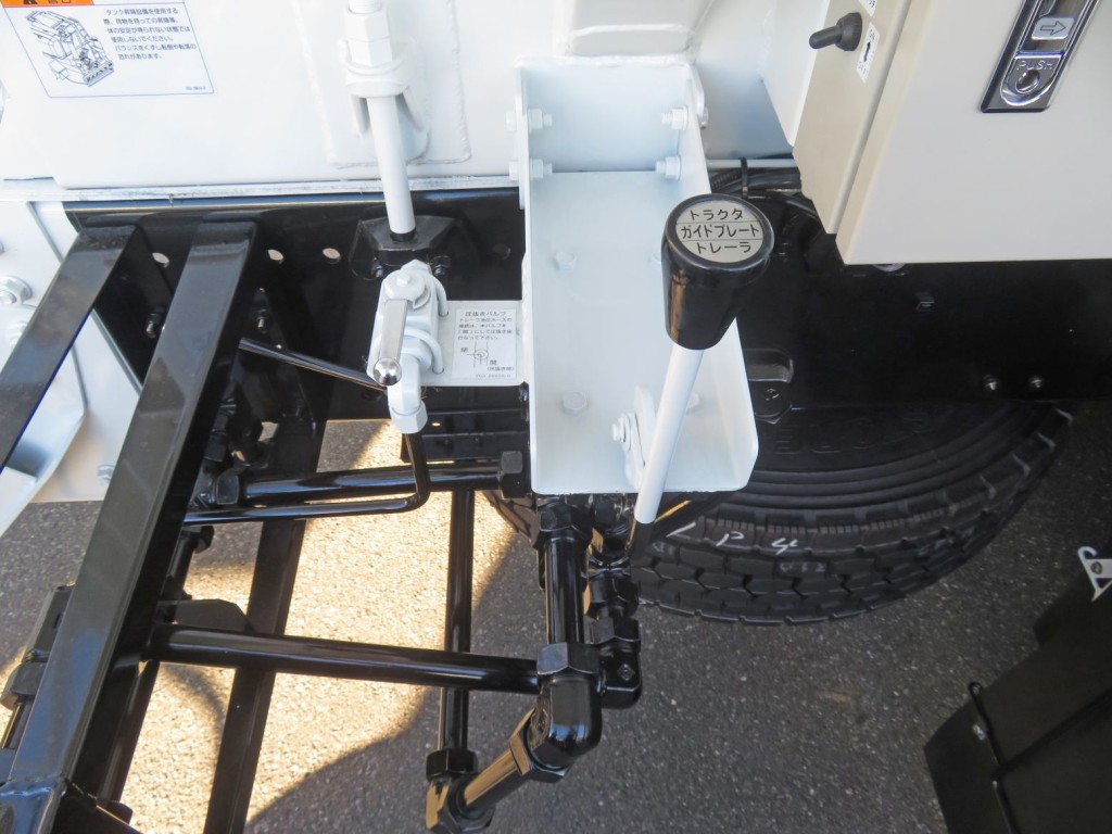 上物操作レバーです。|三菱 スーパーグレート 2KG-FV80VYPの写真20