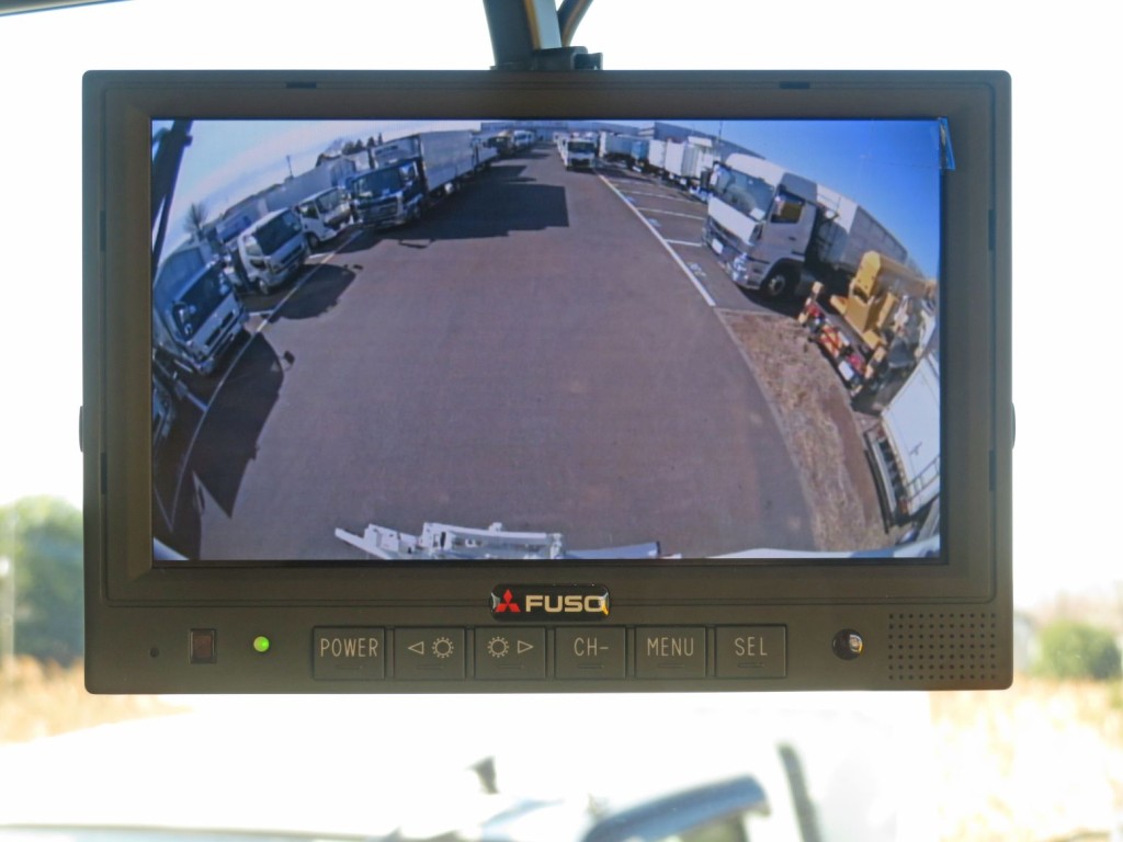 液晶バックモニター付きです。|三菱 スーパーグレート 2KG-FV80VYPの写真34