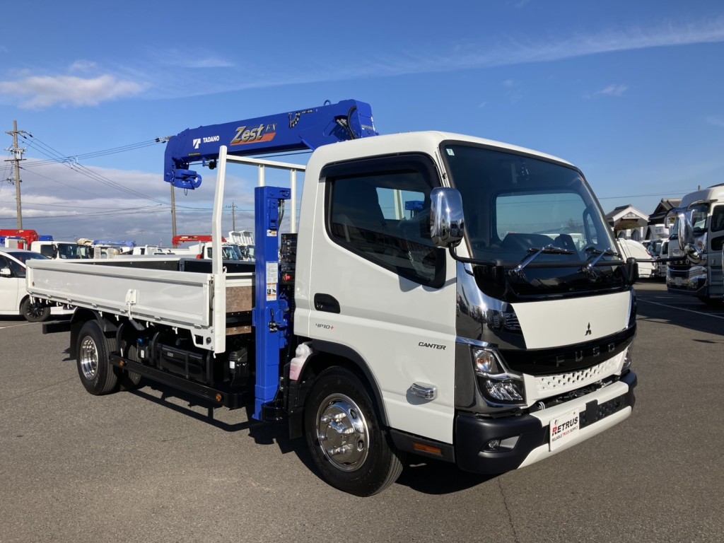 未使用車のキャンターセルフクレーンです。|三菱 キャンター 2PG-FEB80(2WD)の写真2
