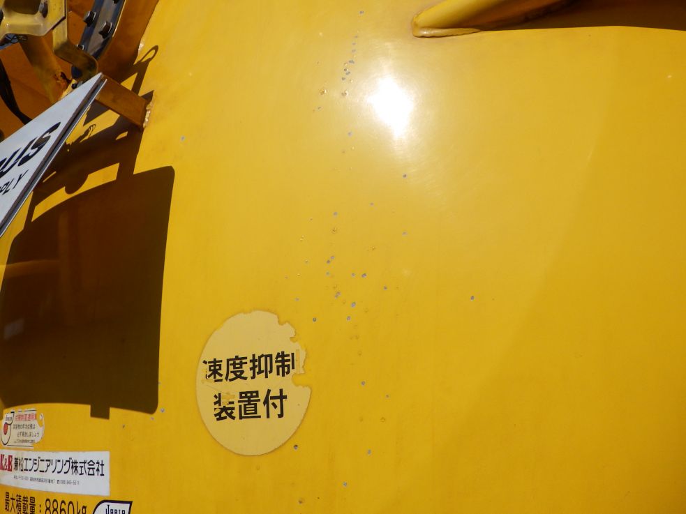 ハッチにキズがあります。|いすゞ ギガ 2PG-CYZ77CMの写真44