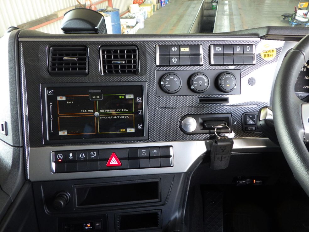 パネル周りの状態です。|三菱 スーパーグレート 2PG-FS74HZの写真20