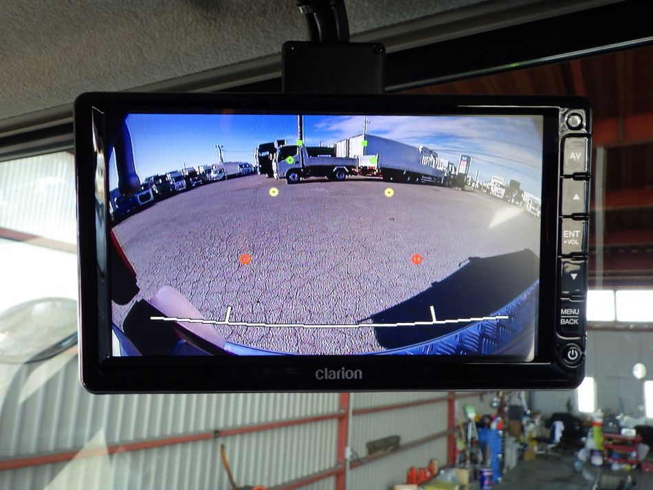 液晶バックモニター付きです。|三菱 スーパーグレート 2PG-FS74HZの写真24