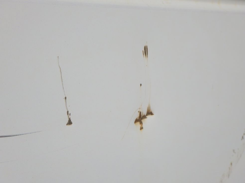 運転席側のアオリにキズ・サビ・ヘコミがあります。|三菱 ファイター 2KG-FK71F(2WD)の写真29