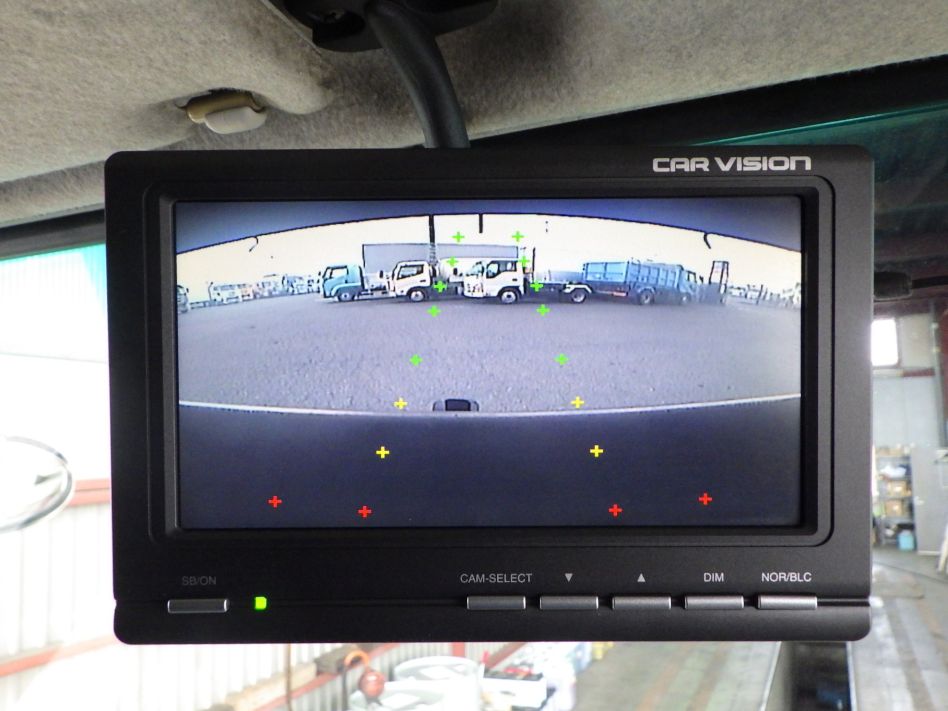 液晶バックモニター付きです。|三菱 スーパーグレート QKG-FV50VYの写真17