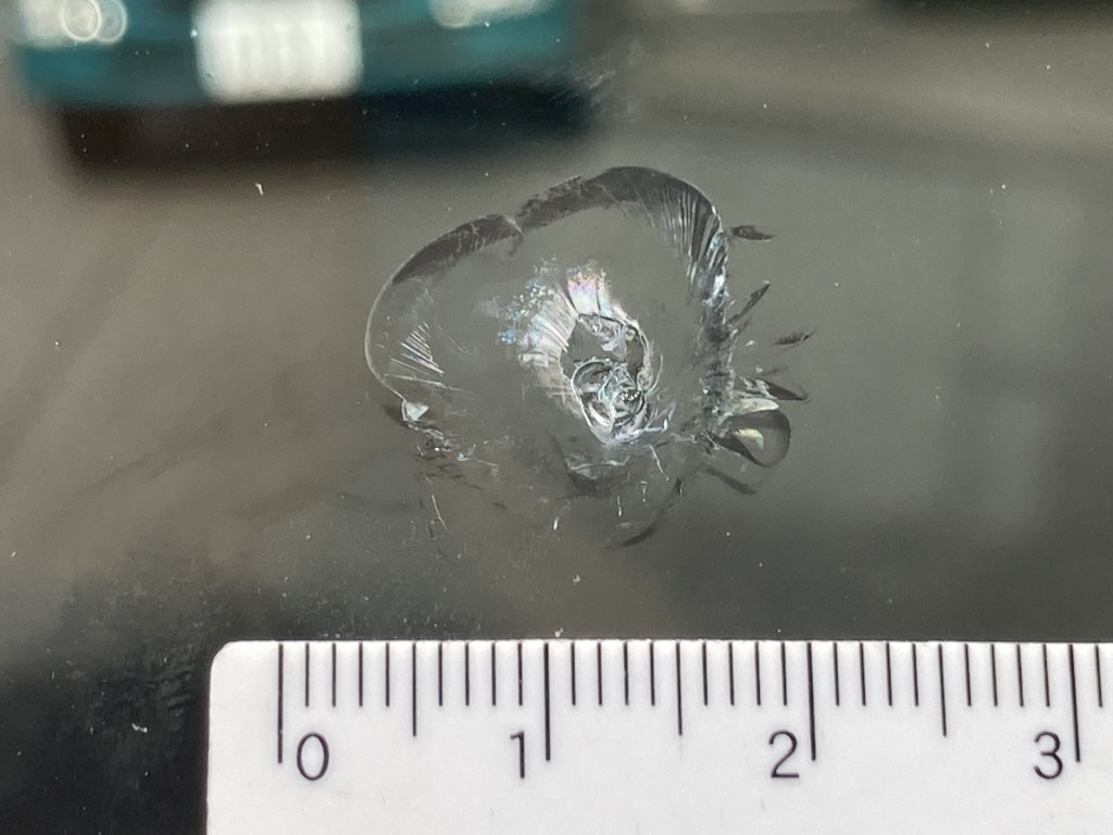 Fガラスに飛び石が有ります。（要交換）|日野 レンジャー 2KG-FD2ABA(2WD)の写真33