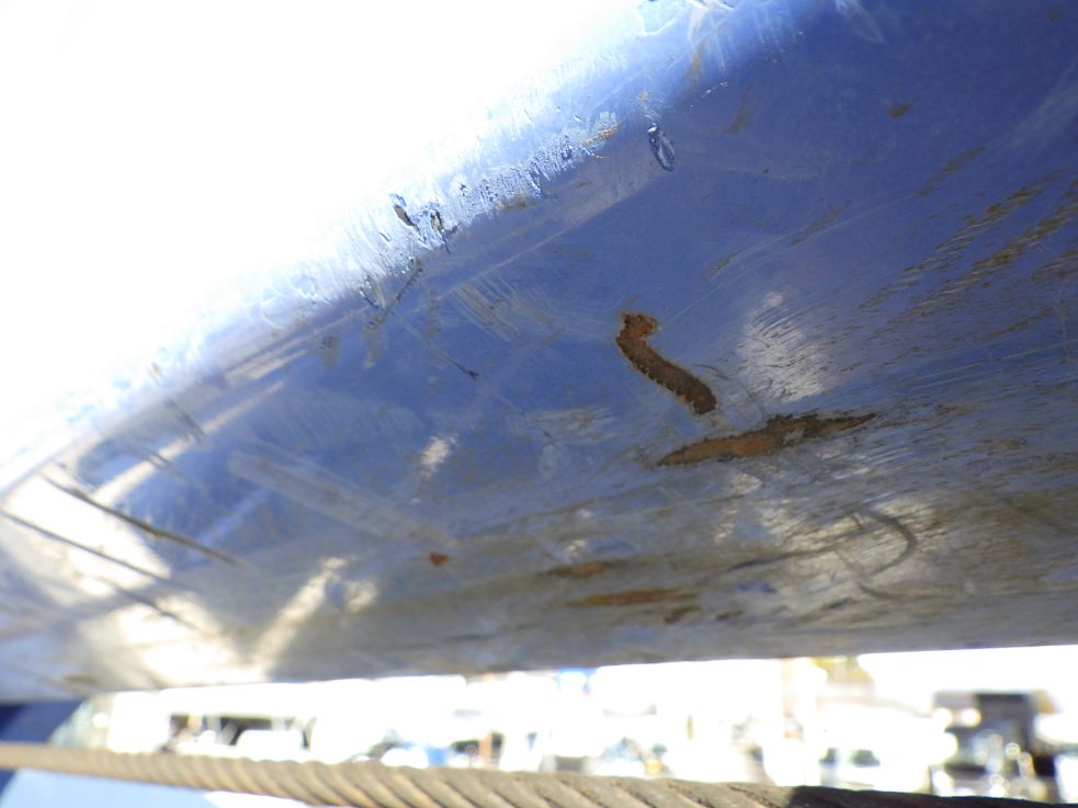 ブームにキズ・サビがあります。|三菱 ファイター PDG-FK61Fの写真38