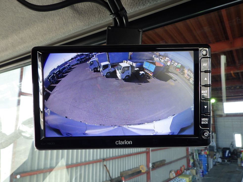 液晶バックモニター付きです。|三菱 スーパーグレート 2PG-FS74HZの写真23