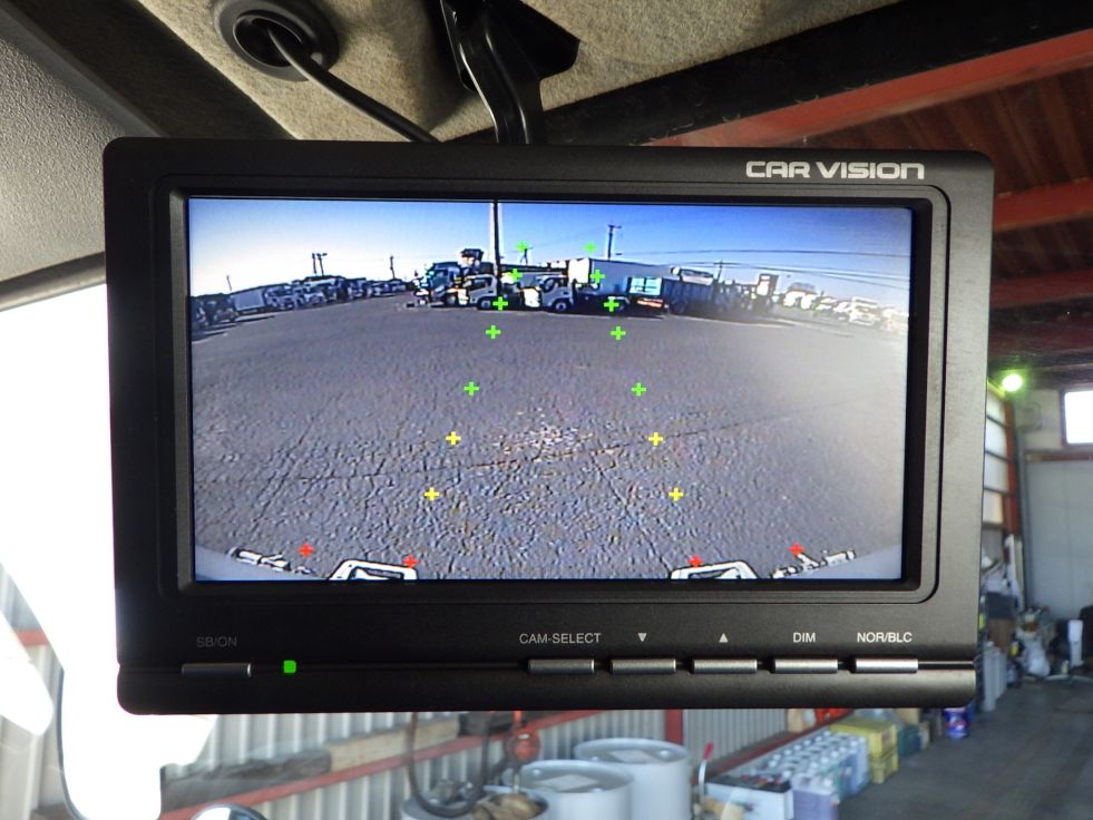 液晶バックモニター付きです。|三菱 キャンター TPG-FEB80(2WD)の写真18