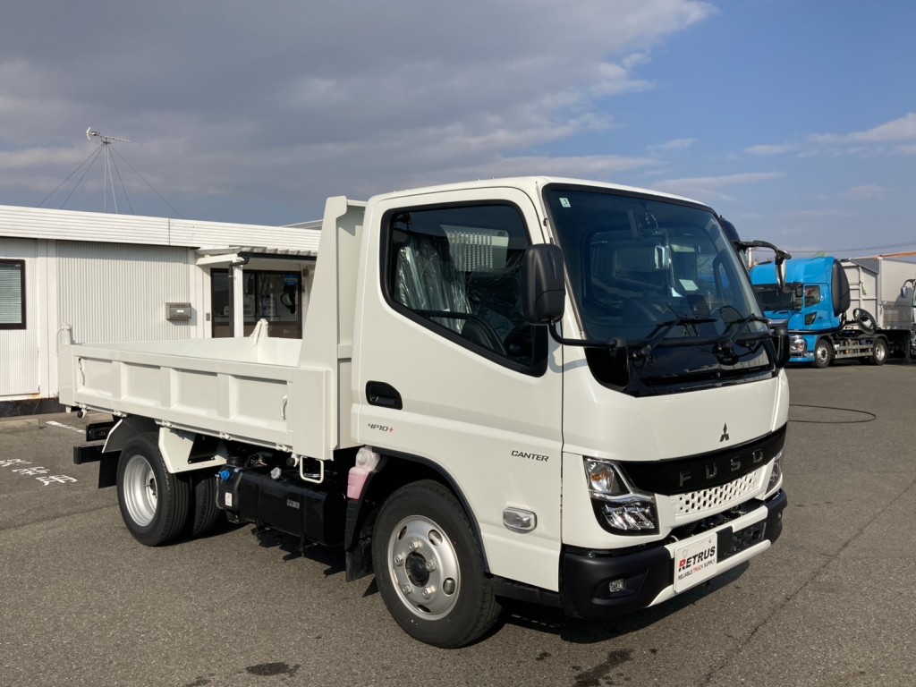 未使用の3トンキャンターダンプです。|三菱 キャンター 2RG-FBA60(2WD)の写真2