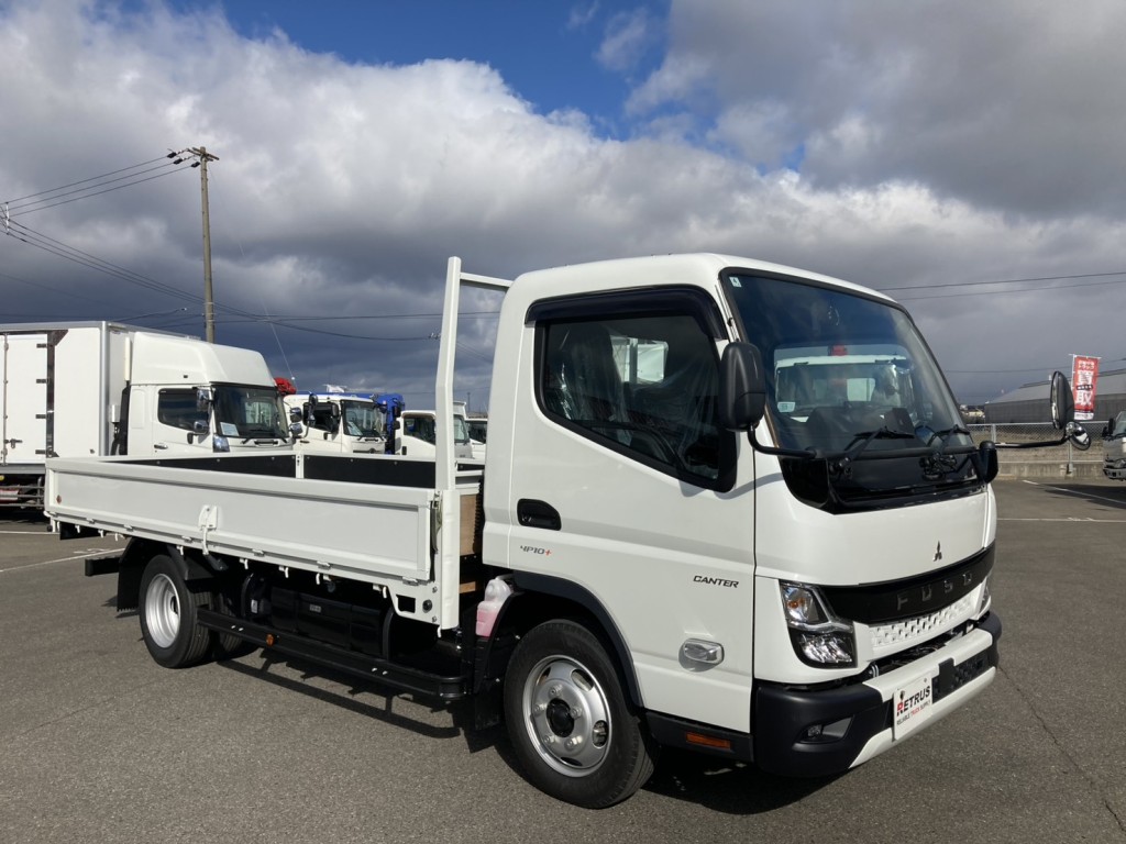 未使用キャンターの3トンワイドロング平ボデーです。|三菱 キャンター 2RG-FEB50(2WD)の写真2
