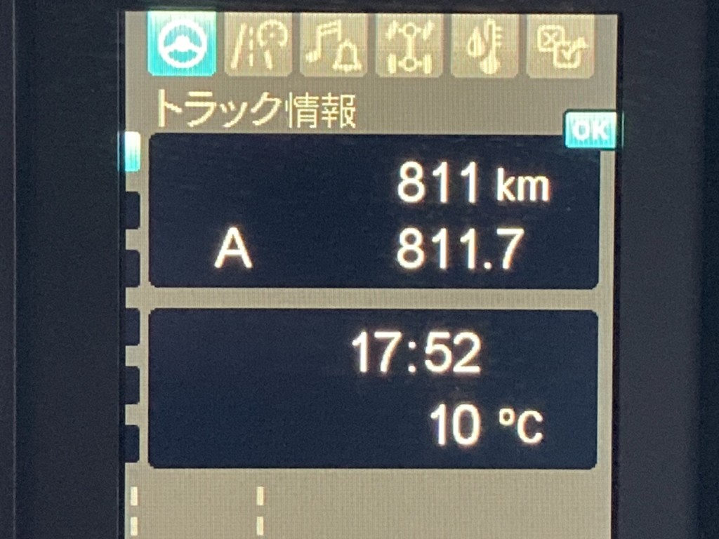 走行メーターです。|三菱 ファイター 2KG-FK62F(2WD)の写真36