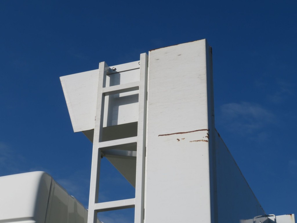 プロテクターの助手席側側面にキズ・サビがあります。|三菱 スーパーグレート 2KG-FV70HXの写真29