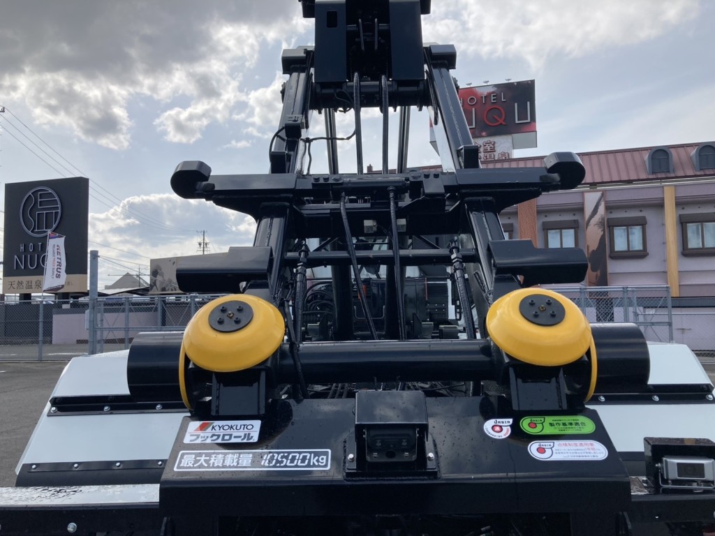 ガンドリーフレームの状態です。|三菱 スーパーグレート 2PG-FV80VYの写真19