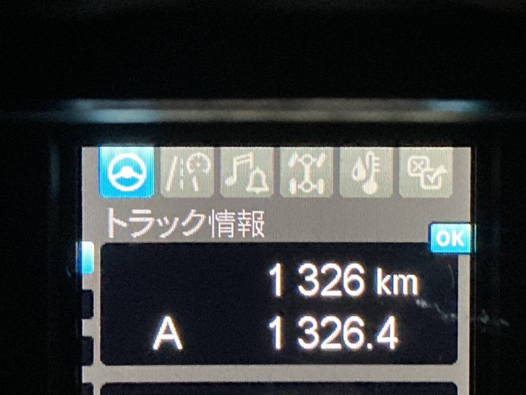 走行メーターです。|三菱 スーパーグレート 2PG-FV80VYの写真42