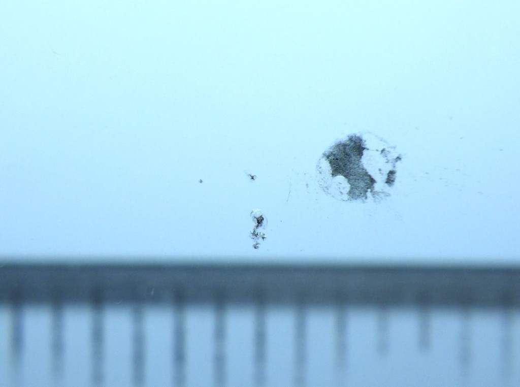 フロントガラスに針先キズがあります。|三菱 キャンター 2PG-FEB80(2WD)の写真22