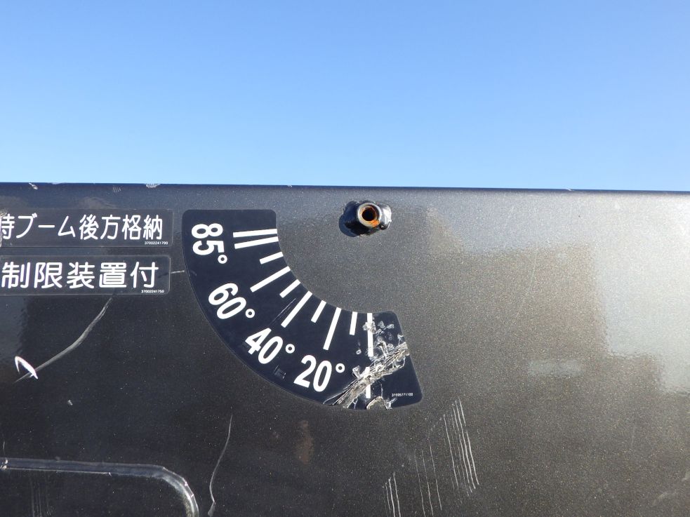 ブーム角度計の針が欠損しています。|三菱 キャンター 2PG-FEB90(2WD)の写真35
