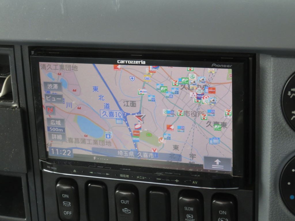 ナビ付きです。|三菱 ファイター TKG-FK61F(2WD)の写真24