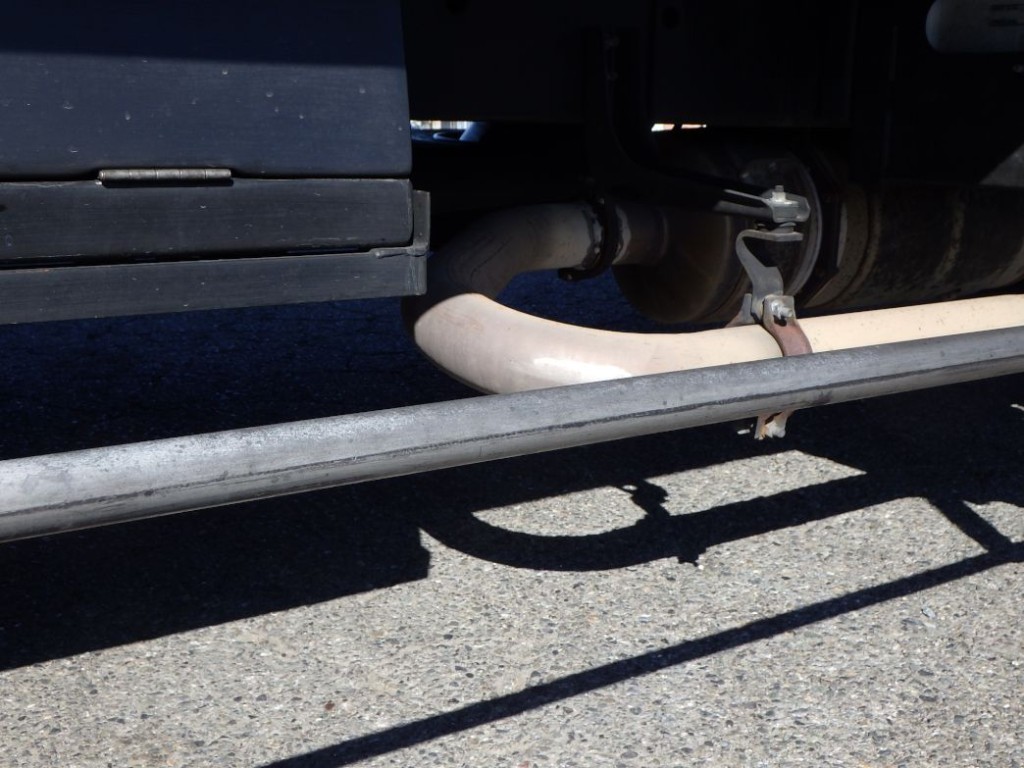 運転席側サイドバンパーにスレがあります。|日野 レンジャー TKG-FD7JLAG(2WD)の写真33