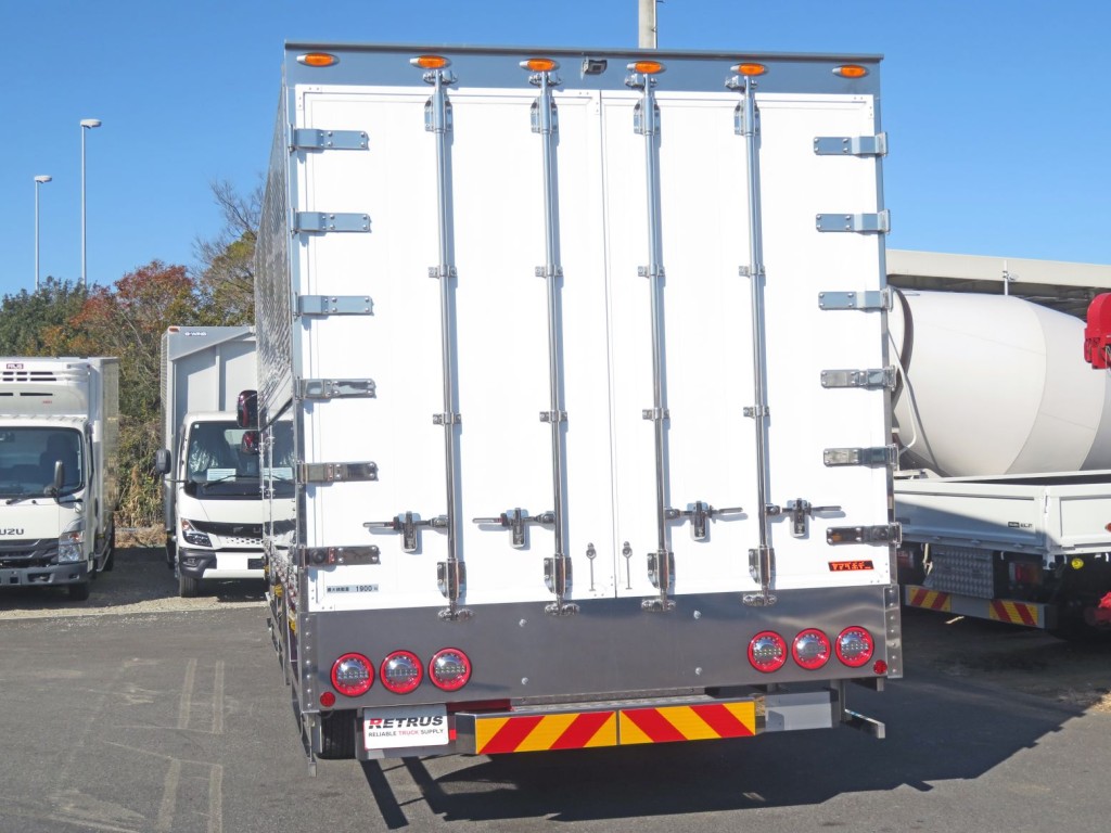 ハンマーロック・丁番はステンレス製です。|日野 レンジャー 2KG-FD2ABG(2WD)の写真38