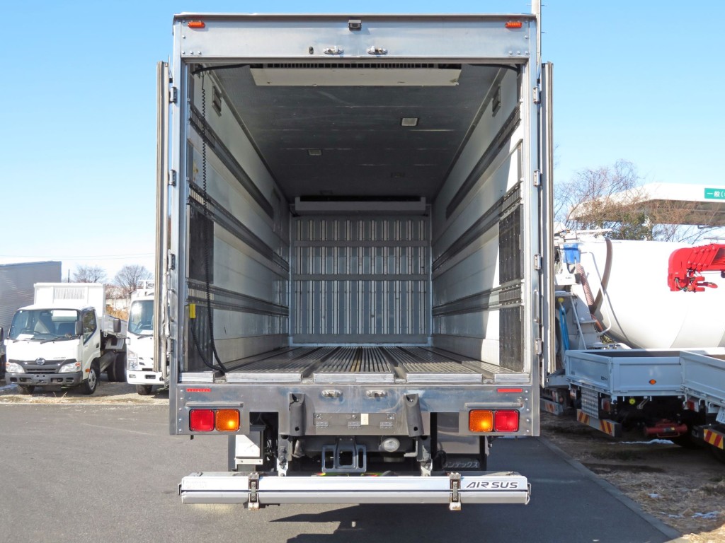 床はI型キーストンでジョロダーレールは4列付いています。(門口周りはステンレス製です)|日野 プロフィア QPG-FR1EXEGの写真11