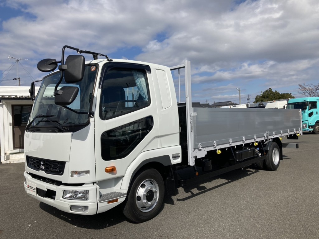 未使用の三菱4トン標準幅平ボデーです。|三菱 ファイター 2KG-FK62F(2WD)の写真1