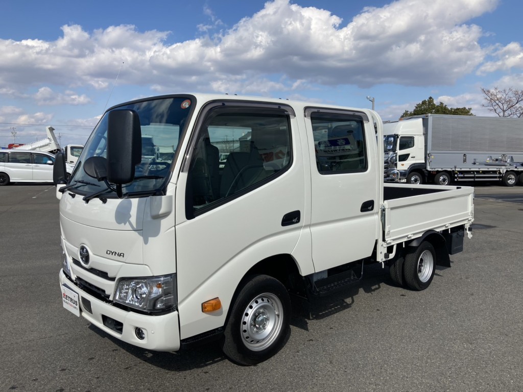 使い勝手が良く、小回りの利くＷキャブ平ボデーです。（ガソリン車）|トヨタ カゼット 3BF-TRY230(2WD)の写真1