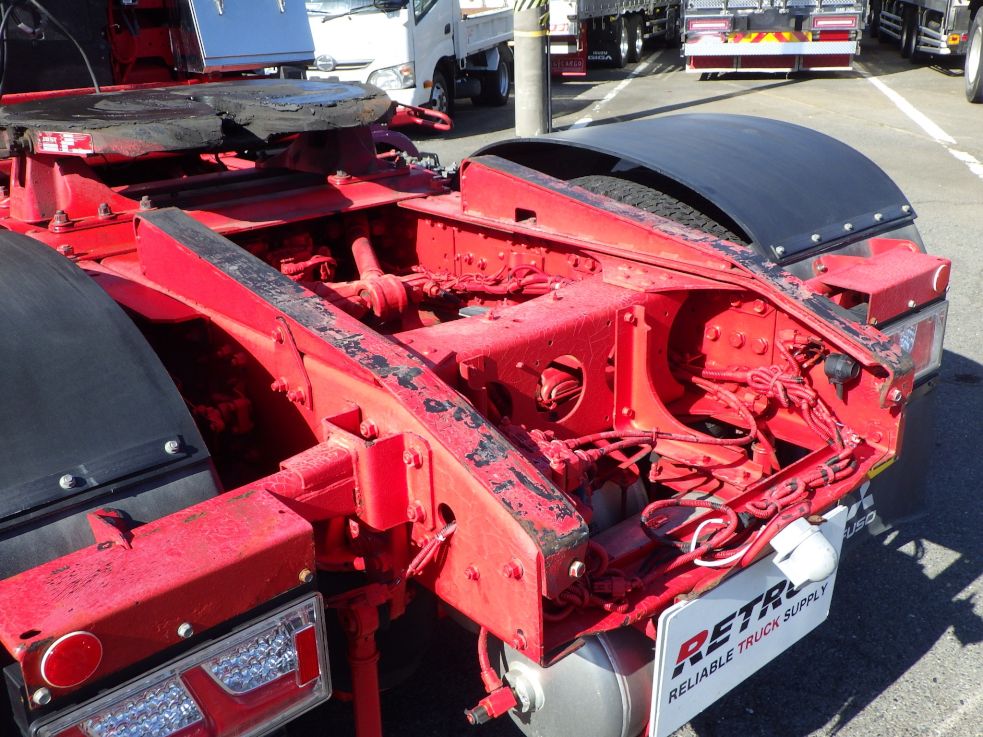 シャーシの状態です。|三菱 スーパーグレート 2RG-FP74HDRの写真7