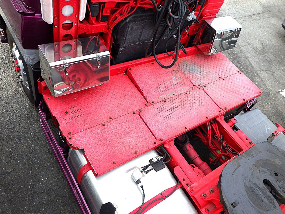 踊り場の状態です。|三菱 スーパーグレート 2RG-FP74HDRの写真9