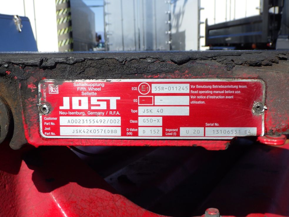 カプラのプレートです。|三菱 スーパーグレート 2RG-FP74HDRの写真12