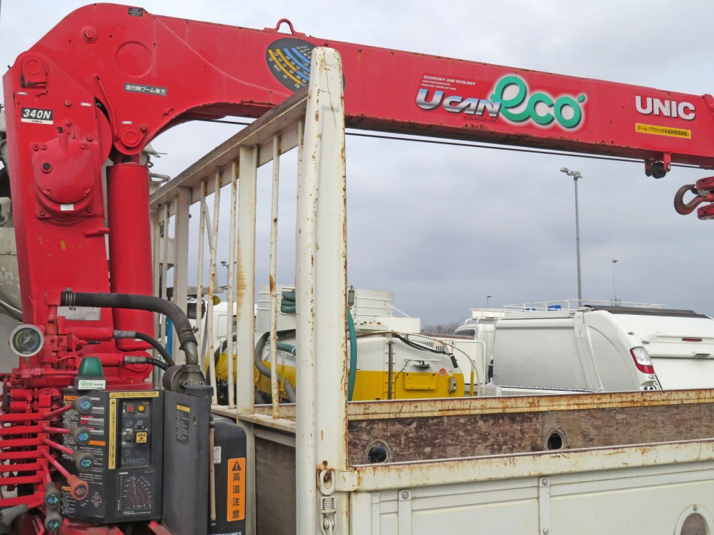 鳥居側面にキズ・サビがあります。|日野 レンジャー TKG-FC9JKAP(2WD)の写真17