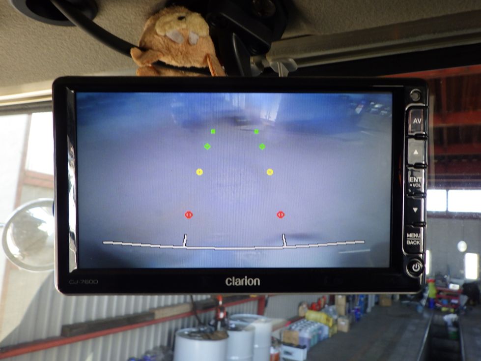 液晶バックモニター付きです。|日野 レンジャー TPG-FD7JLAA(2WD)の写真14