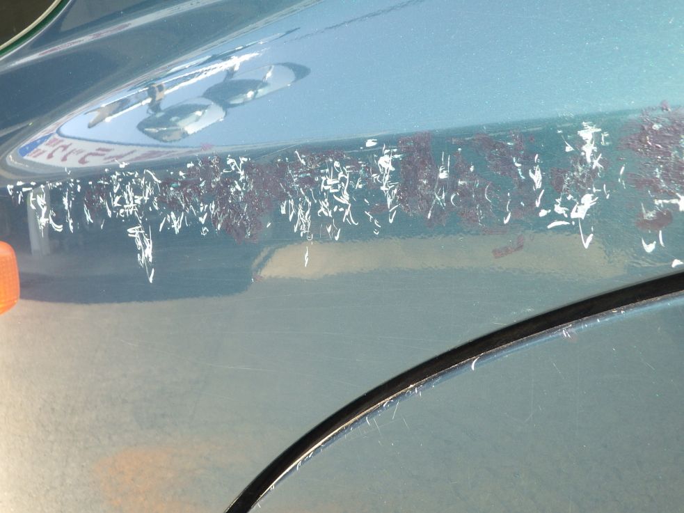 助手席側ドアにキズ・塗装跡があります。|日野 プロフィア QPG-SH1EDDGの写真21