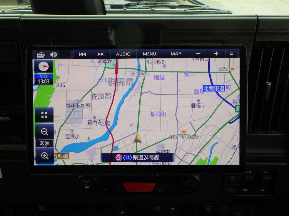 ナビ付です。|いすゞ フォワード 2RG-FTR90U4の写真18