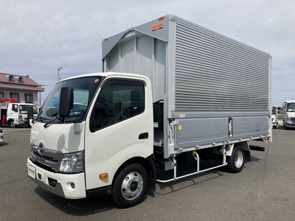 未使用日野の3トンワイドロングアルミウイングです。|日野 デュトロ 2KG-XZU712M(2WD)の写真1
