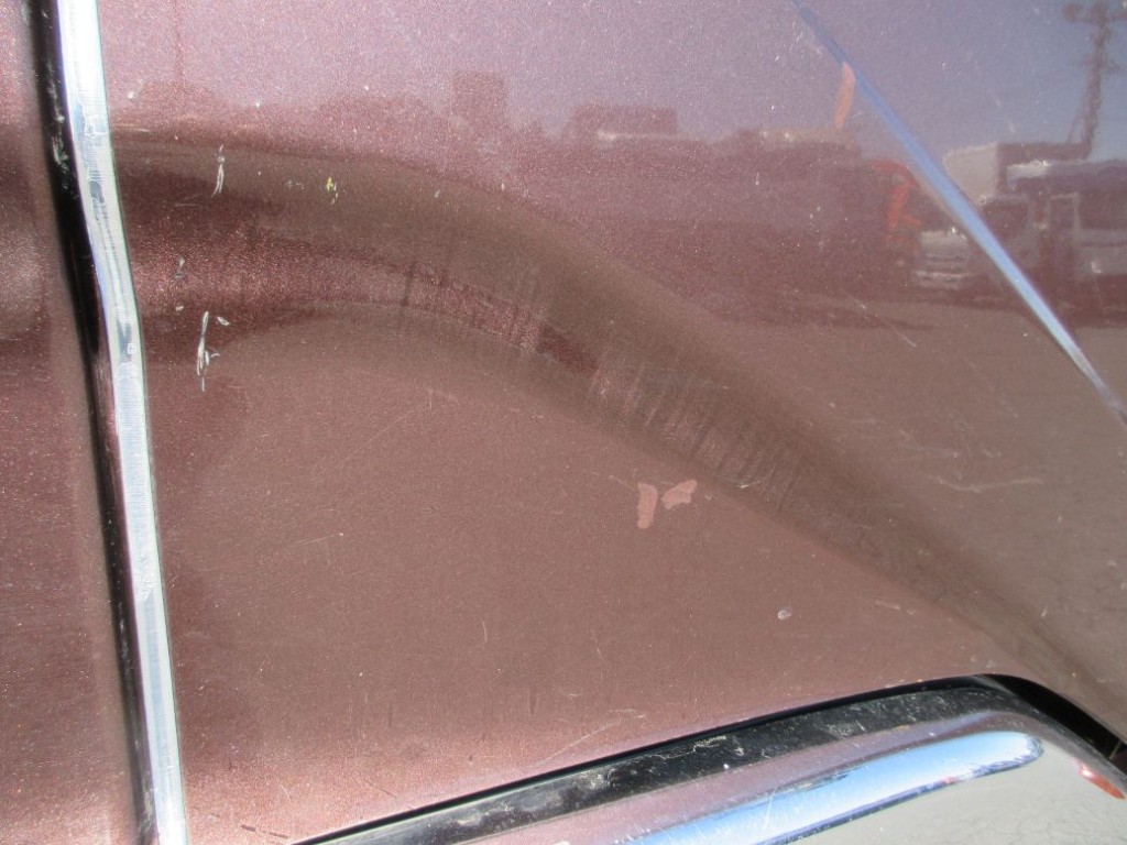 運転席側ドアにキズ・タッチアップ跡があります。（助手席側にもあります）|三菱 ファイター QKG-FK62FZの写真23