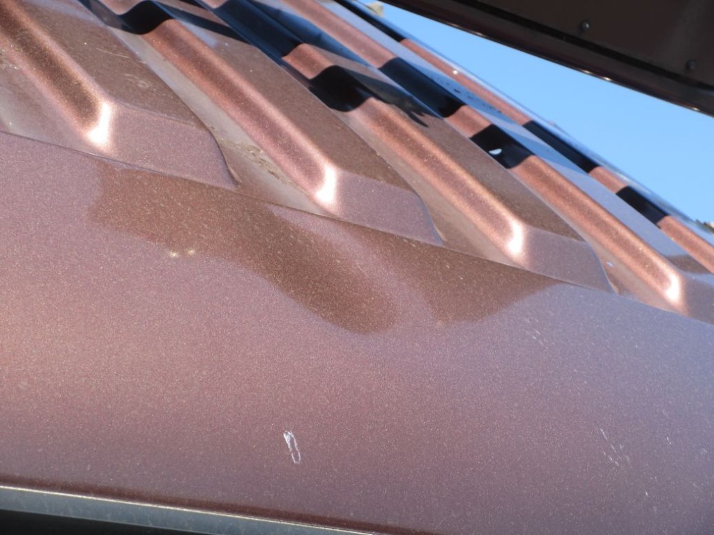 ルーフにヘコミがあります。|三菱 ファイター QKG-FK62FZの写真28