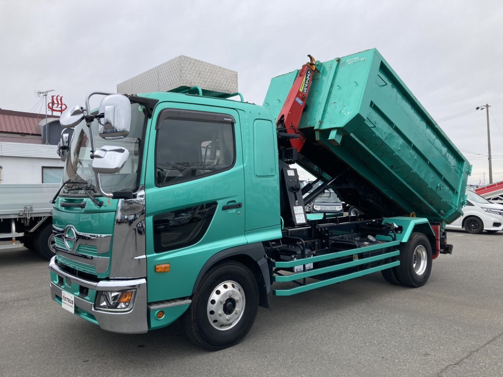 走行少ない箱付きの4トンフックロールです。|日野 レンジャー 2KG-FD2ABA(2WD)の写真2