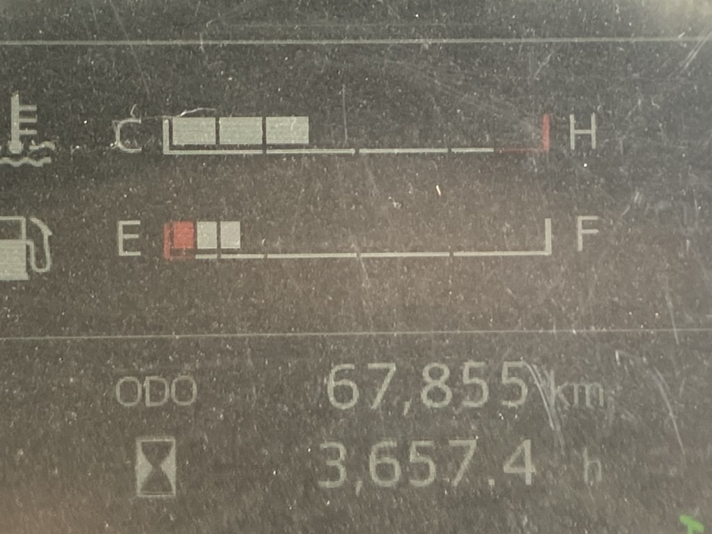 走行メーターです。|日野 レンジャー 2KG-FD2ABA(2WD)の写真48