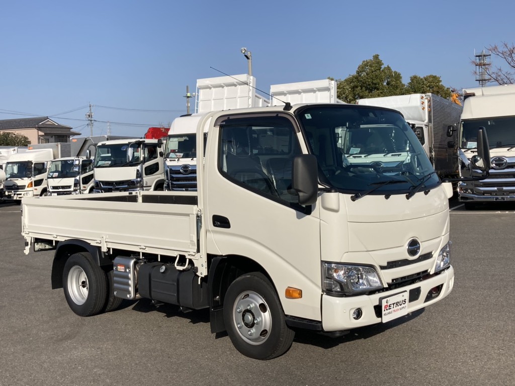 未使用日野のショート平ボデーです。|日野 デュトロ 2KG-XZC605M(2WD)の写真2