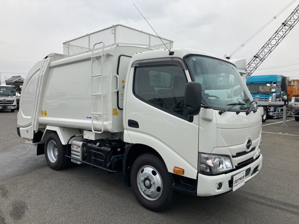 日野の未使用4,6立米プレスパッカーです。|日野 デュトロ 2KG-XZU605X(2WD)の写真2